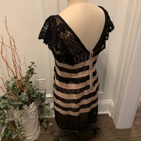 BCBGMaxazria Dress V Back w/exposed Zipper - Picture 11 of 11